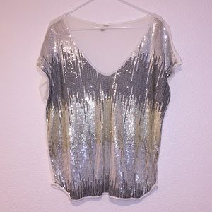 Forever 21 Sequined Top- perfect for New Years!